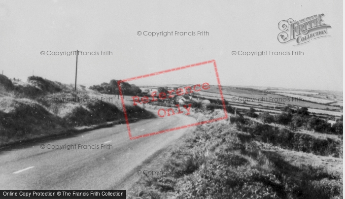 Photo of Crymych, Mountain Road c.1955