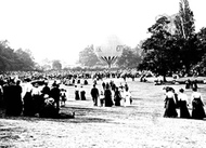 Ballooning c.1895, Crystal Palace