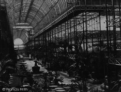Nave From North Gallery c.1886, Crystal Palace