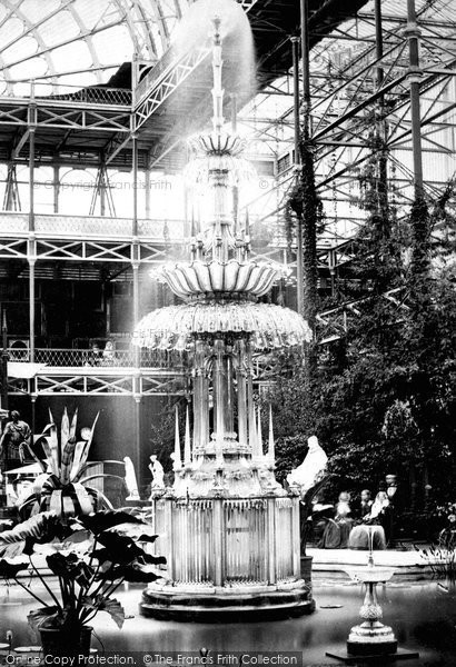 Photo of Crystal Palace, The Crystal Fountain c.1862