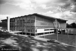The Sports Hall, National Recreation Centre c.1965, Crystal Palace
