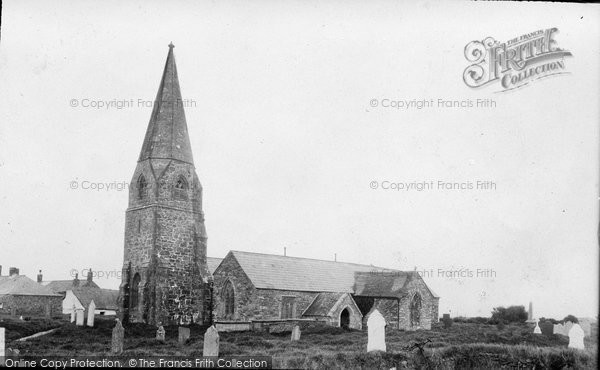 Photo of Cubert, St Cubert's Church c.1900