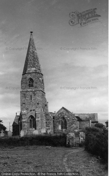 Photo of Cubert, St Cubert's Church c.1960