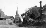Cuckfield, entrance to Village c1950