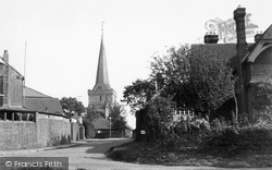 Cuckfield, entrance to Village c1950