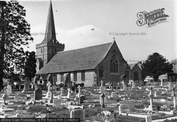 Photo of Cuckfield, Holy Trinity Church c.1950