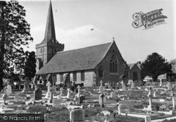 Holy Trinity Church c.1950, Cuckfield