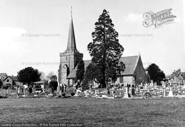 Photo of Cuckfield, Holy Trinity Church c.1950