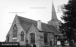 Holy Trinity Church c.1960, Cuckfield