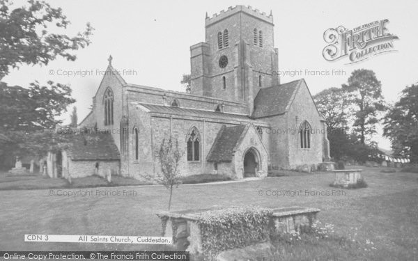 Photo of Cuddesdon, All Saints Church c.1955
