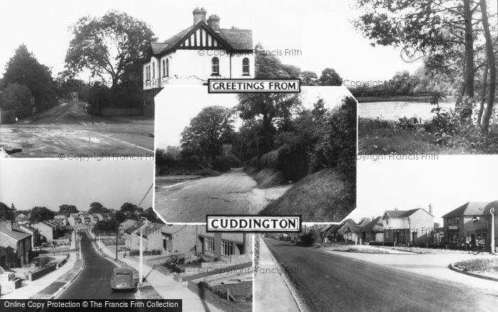 Photo of Cuddington, Composite c.1965
