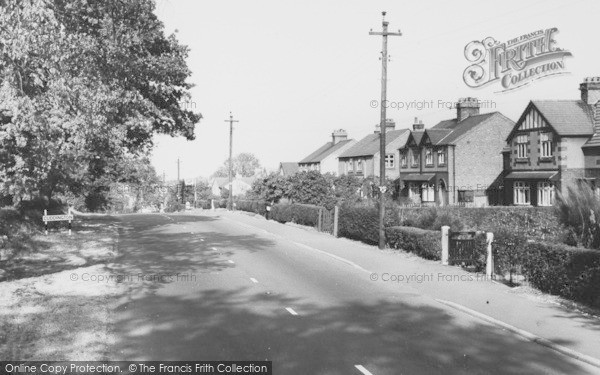 Photo of Cuddington, Forest Road c.1960