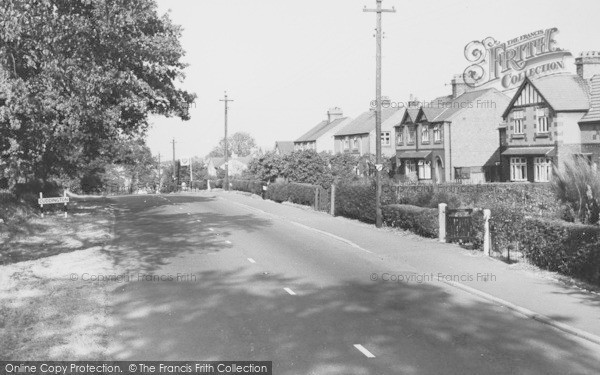 Photo of Cuddington, Forest Road c.1960