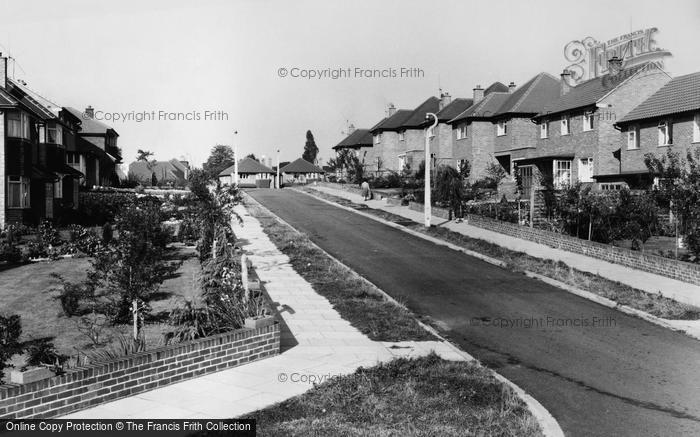 Photo of Cuddington, Moss Lane c.1960