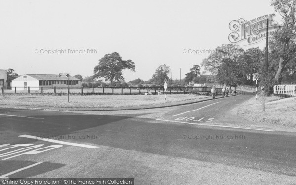 Photo of Cuddington, School And Weaverham Road c.1960