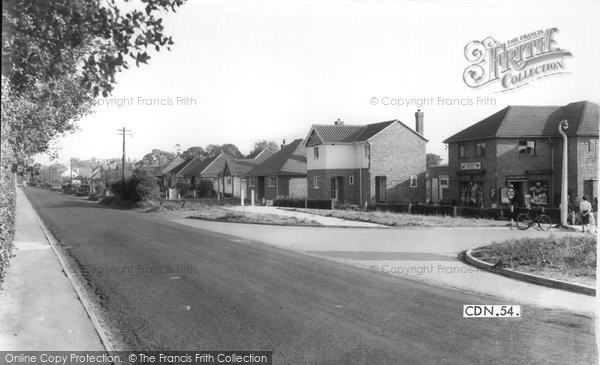 Photo of Cuddington, The Post Office c.1960