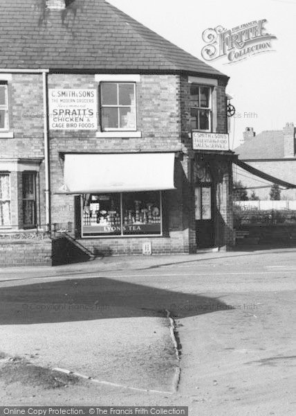 Photo of Cuddington, Warrington Road, Corner Shop c.1960