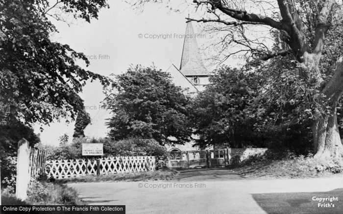 Photo of Cudham, Church And Convalescent Home For Seamen c.1955
