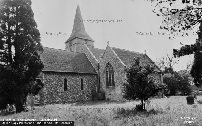 Photo of Cudham, Church Of St Peter And St Paul c.1955