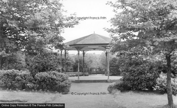 Photo of Cudworth, The Bandstand c.1960