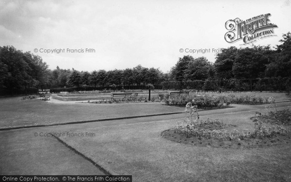 Photo of Cudworth, The Park Gardens c.1955