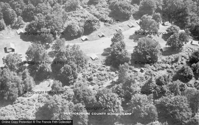 Photo of Cuffley, Hertfordshire County School Camp c.1955
