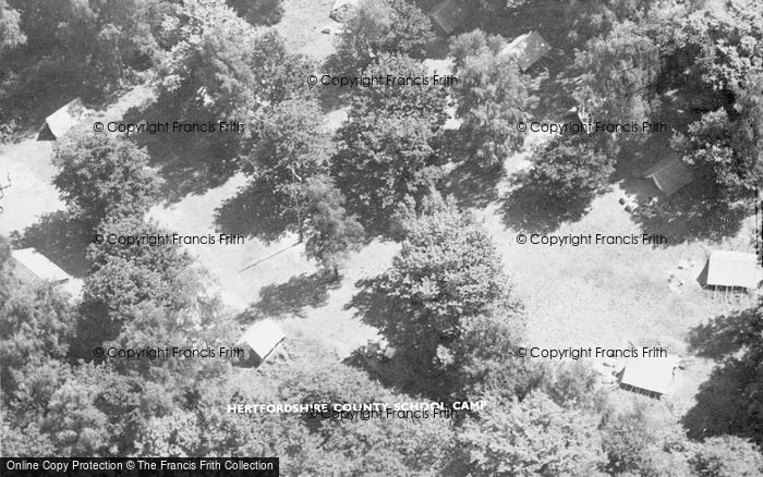 Photo of Cuffley, Hertfordshire County School Camp c.1955