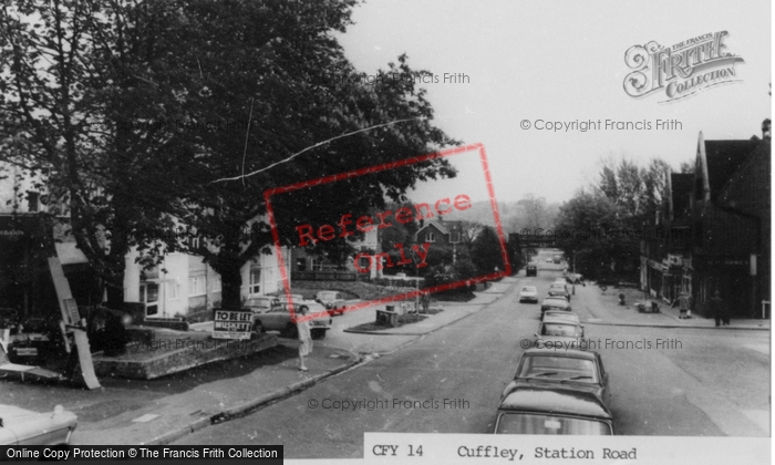 Photo of Cuffley, Station Road c.1965