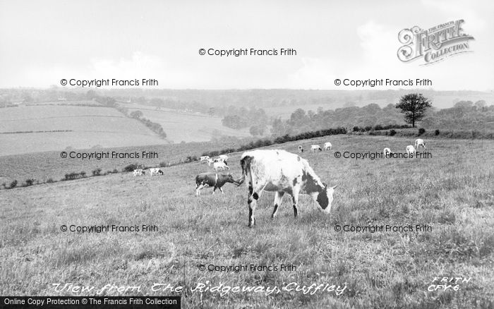 Photo of Cuffley, The View From The Ridgeway c.1955