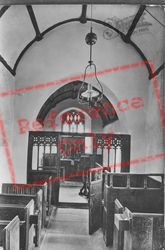 Parish Church Interior 1929, Culbone