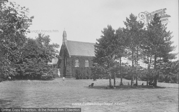 Photo of Culham, College Chapel 1900