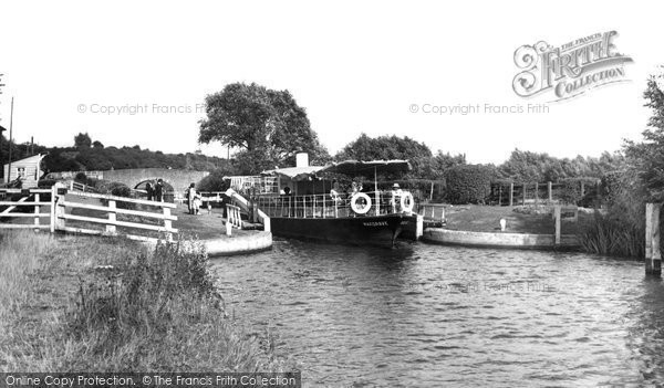 Photo of Culham, Lock c.1955