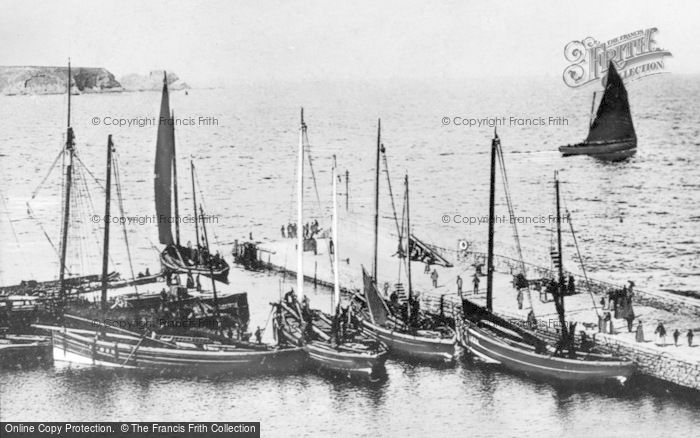 Photo of Cullen, Harbour c.1900