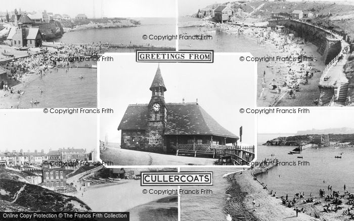 Photo of Cullercoats, Composite c.1955
