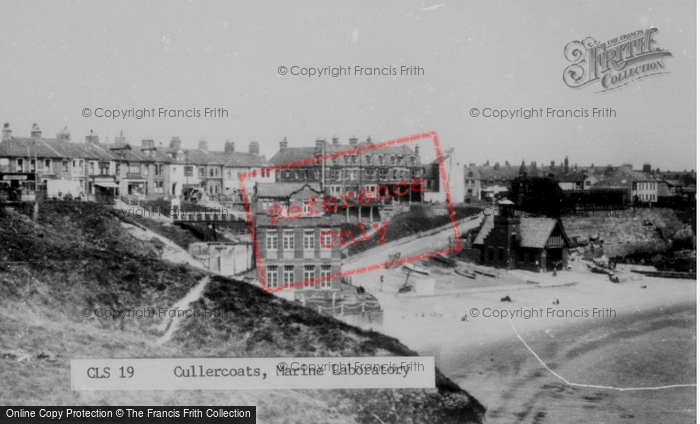 Photo of Cullercoats, Marine Laboratory c.1955