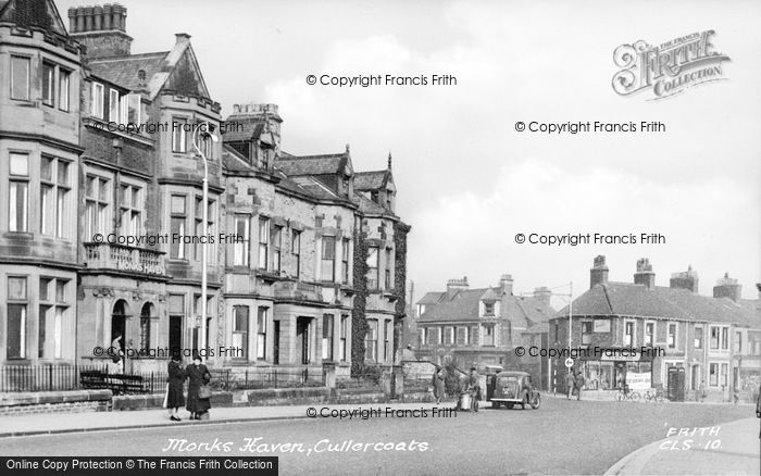 Photo of Cullercoats, Monks Haven c.1955