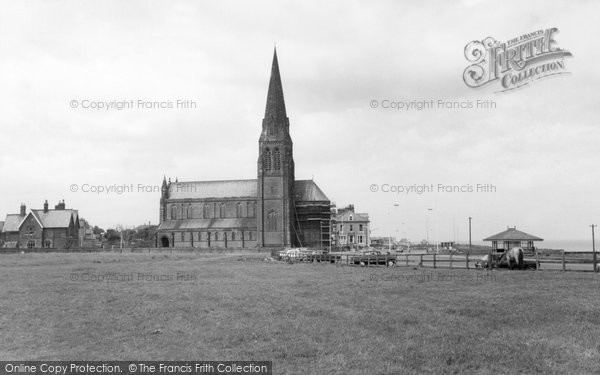 Photo of Cullercoats, St George's Church c.1965