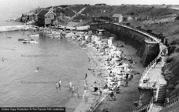 Photo of Cullercoats, The Beach c.1955