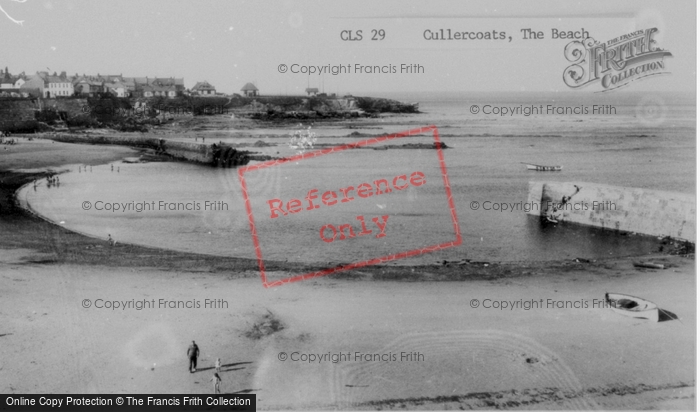 Photo of Cullercoats, The Beach c.1965