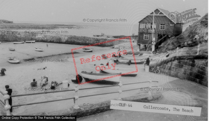 Photo of Cullercoats, The Beach c.1965