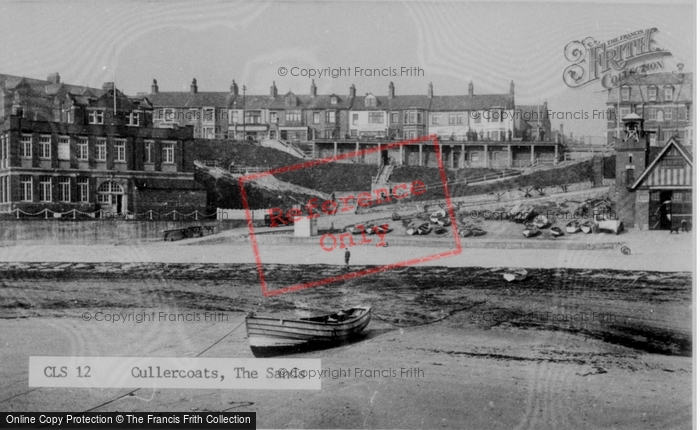 Photo of Cullercoats, The Sands c.1955