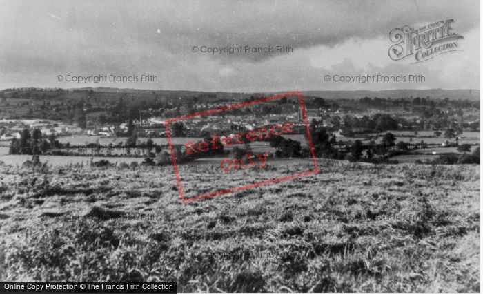 Photo of Cullompton, General View c.1955