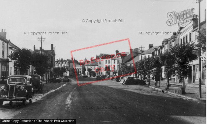 Photo of Cullompton, High Street c.1955