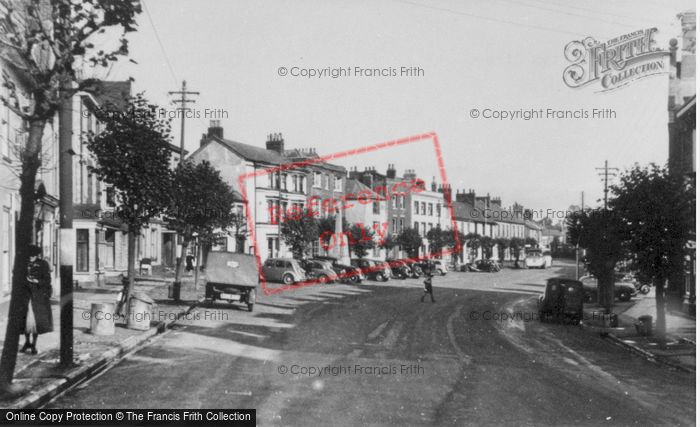 Photo of Cullompton, High Street c.1955