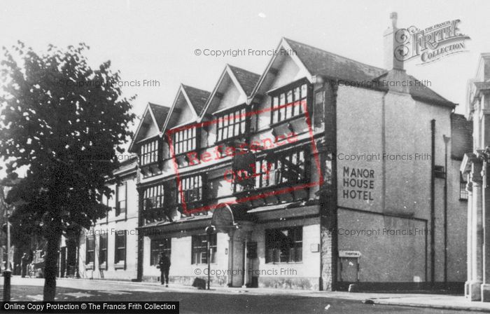 Photo of Cullompton, Manor House Hotel c.1955