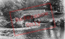 River And Bridge c.1955, Cullompton