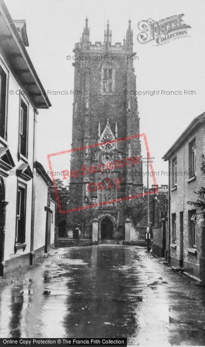 Photo of Cullompton, The Church c.1955