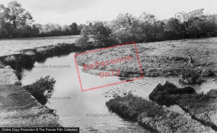 Photo of Cullompton, The River c.1955