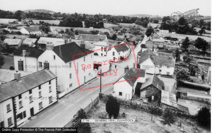 Photo of Culmstock, General View c.1960