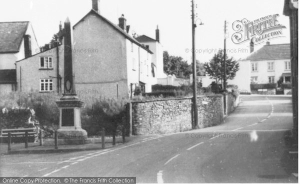 Photo of Culmstock, Memorial And Town Hall c.1960